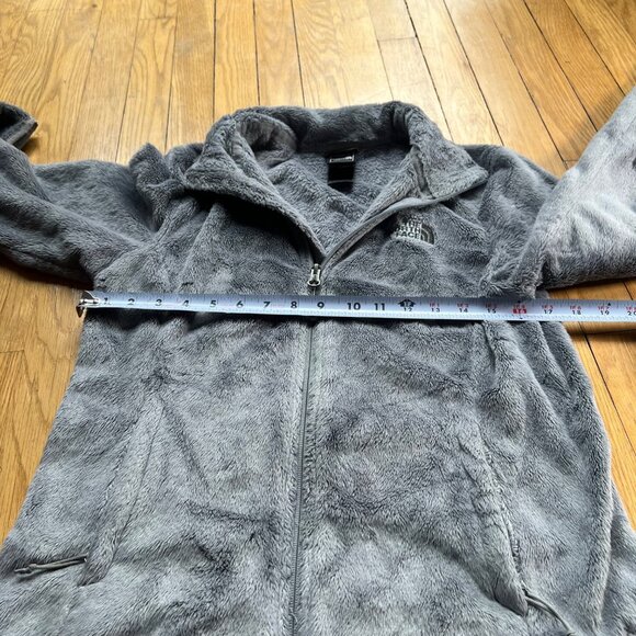 The North Face Size S Gray Osito Fleece Jacket - Picture 9 of 16